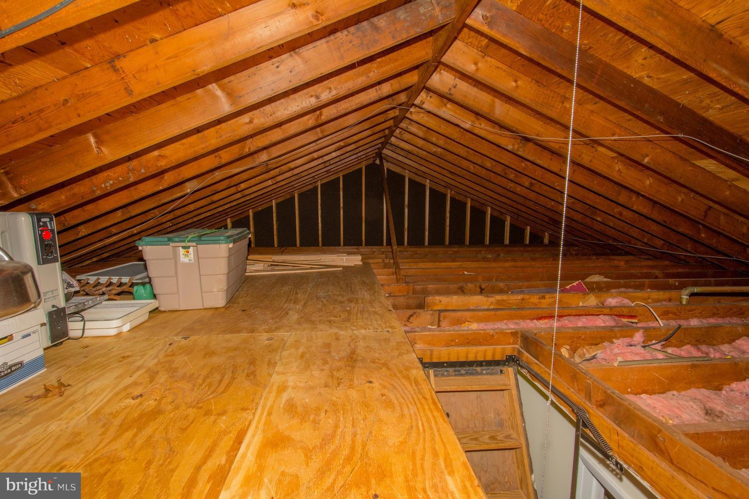 48 Funk Road Port Deposit, MD 21904 - Photo 28 of 30 PARTIALLY FLOORED ATTIC STORAGE