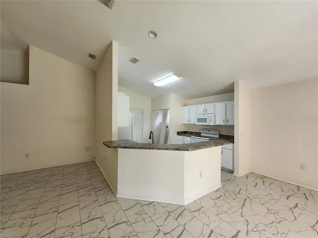 a view of empty room