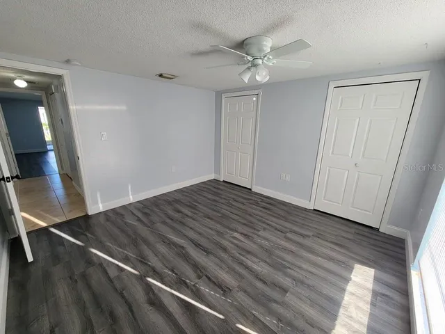 wooden floor in an empty room