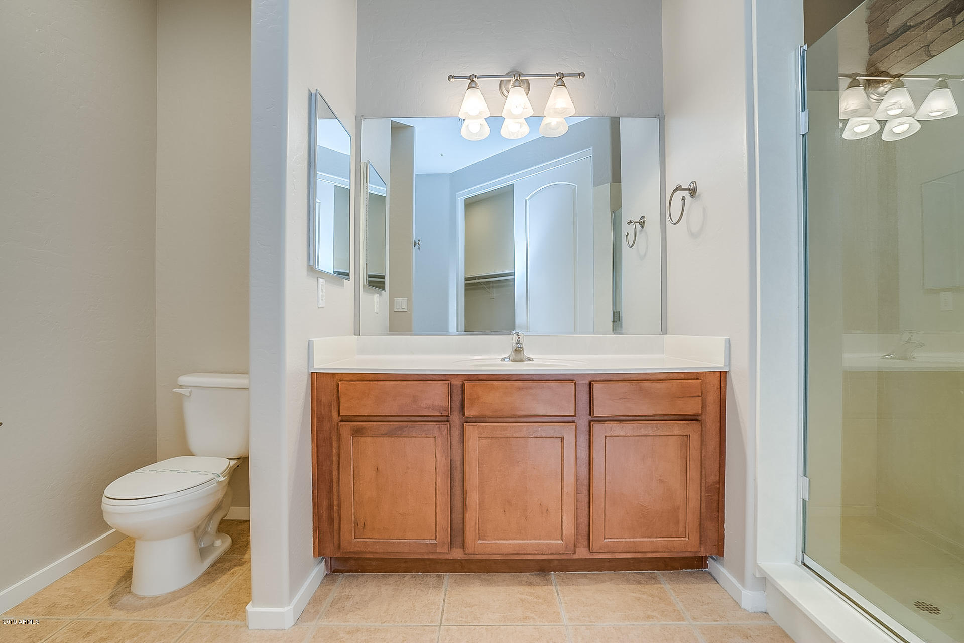 4746 East Culver Street Phoenix, AZ 85008 - Photo 4 of 13 a bathroom with a sink and a toilet
