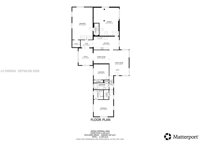 a picture of floor plan