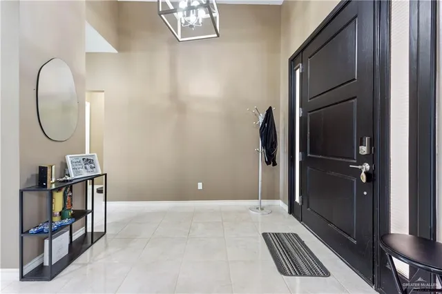 a view of room with elevator