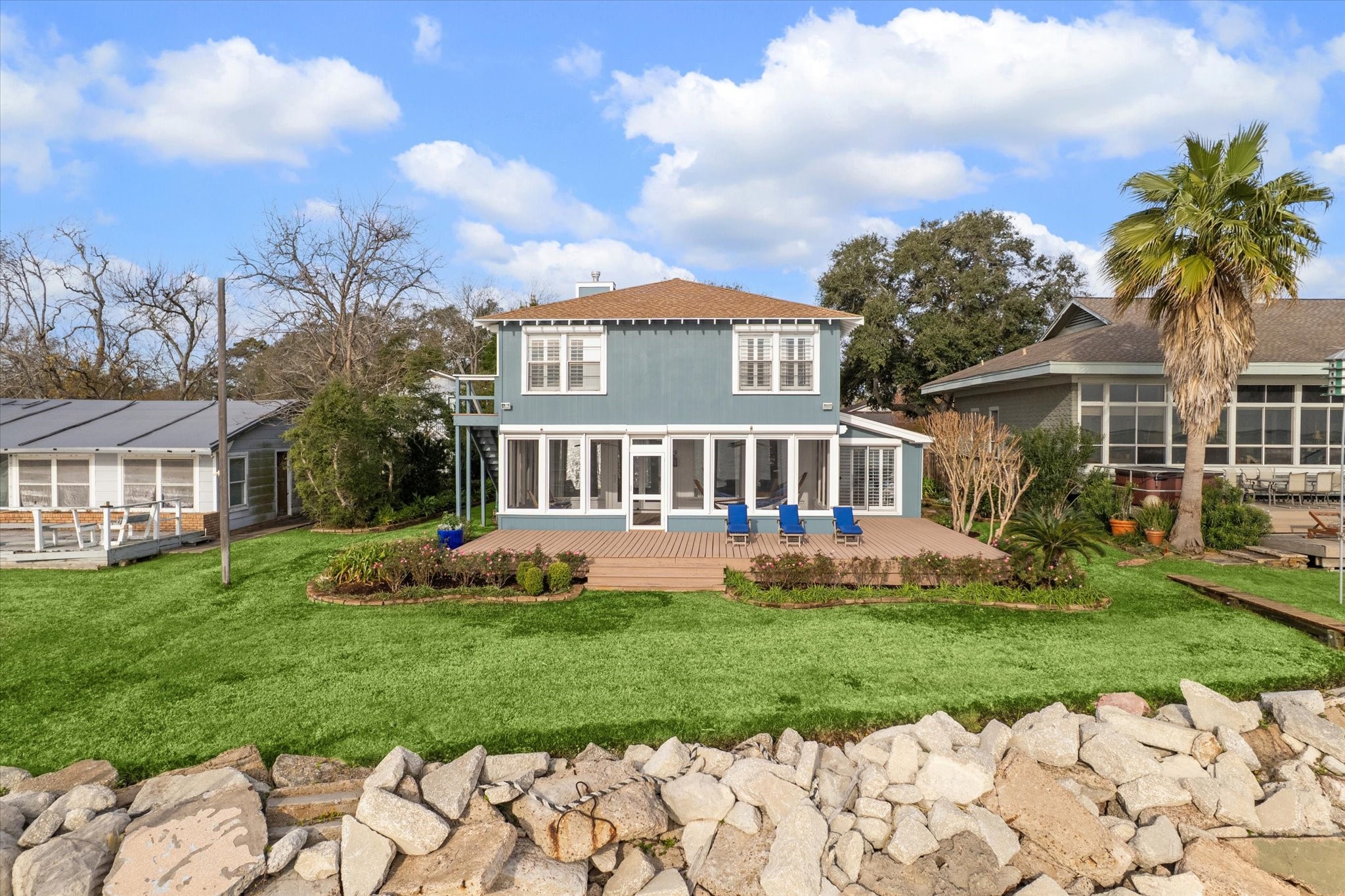 232 Garfield Street La Porte, TX 77571 - Photo 35 of 35 a view of a house with a yard