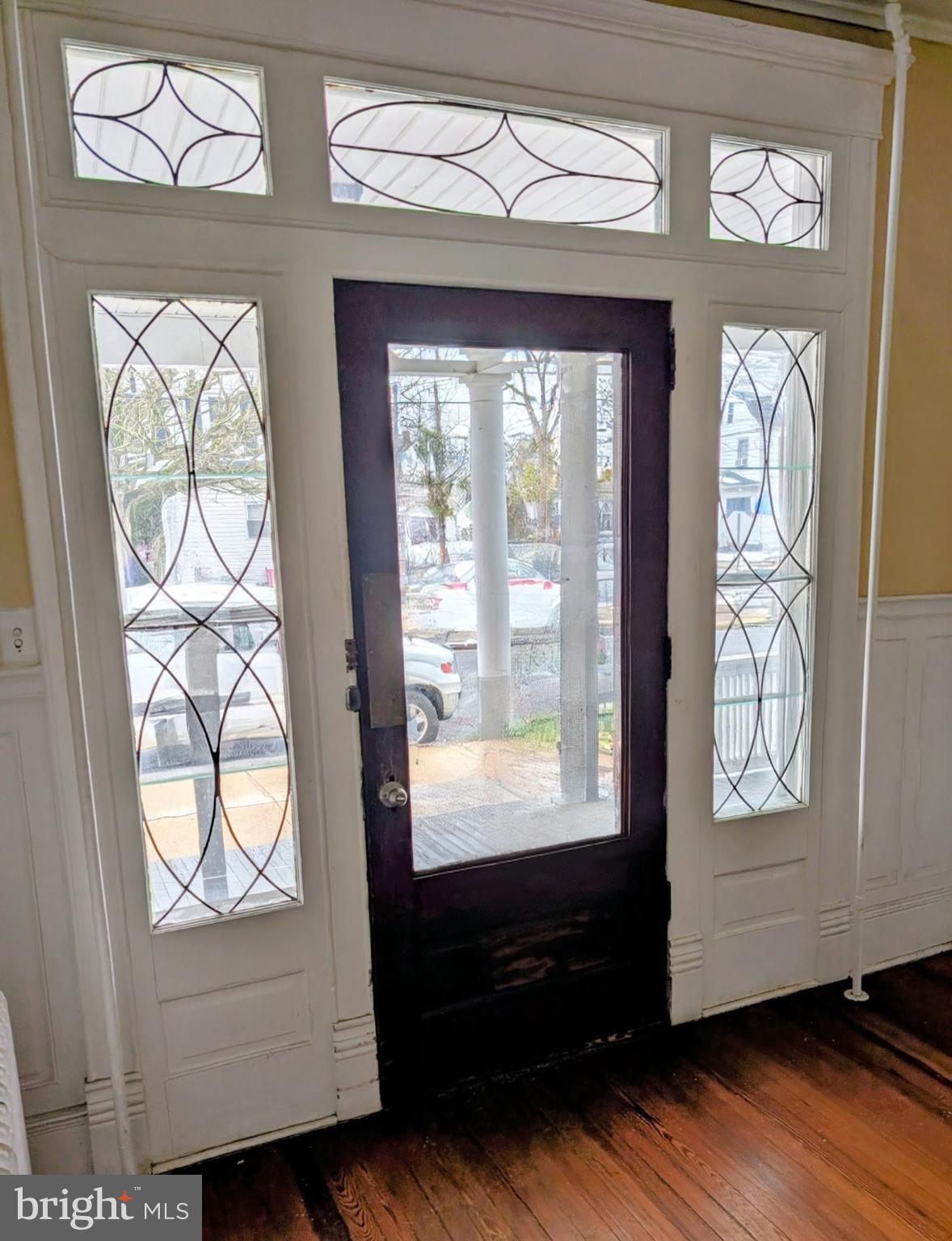 a view of an entryway