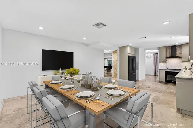 a view of a house with a patio