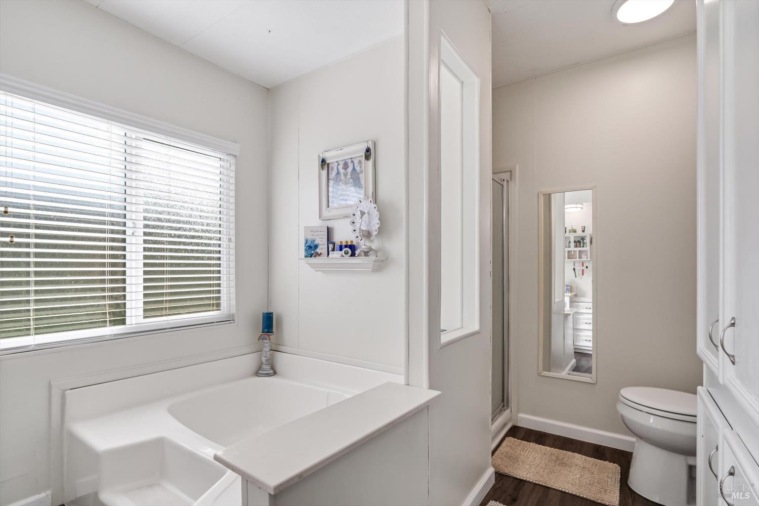 192 Mosshill Court Santa Rosa, CA 95409 - Photo 19 of 31 a bathroom with a sink and a toilet
