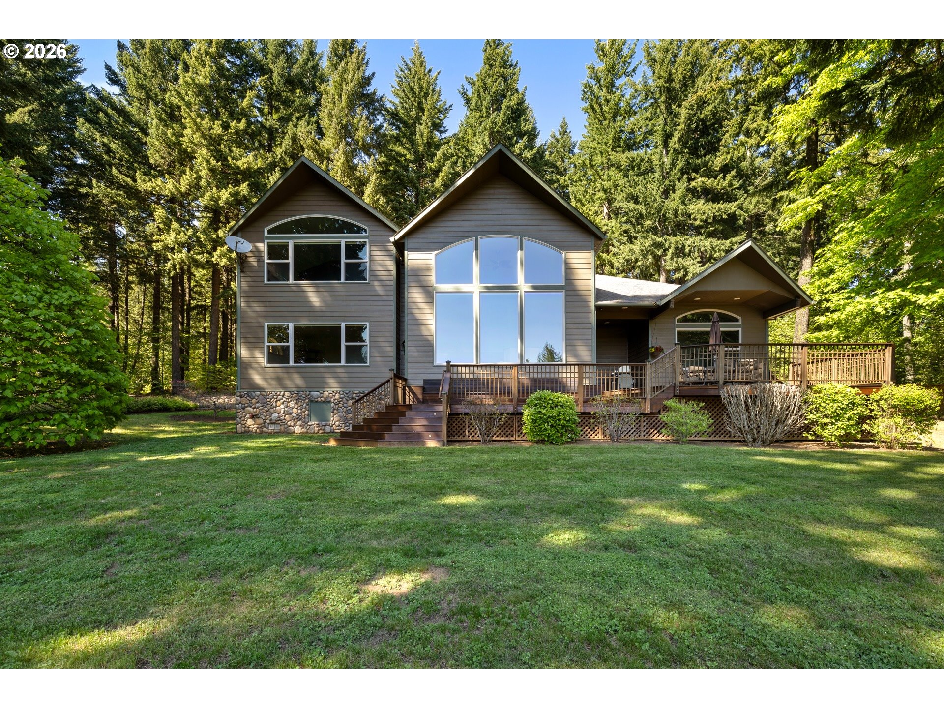 9491 Cook-Underwood Road Underwood, WA 98651 - Photo 3 of 46 a front view of house with yard and green space