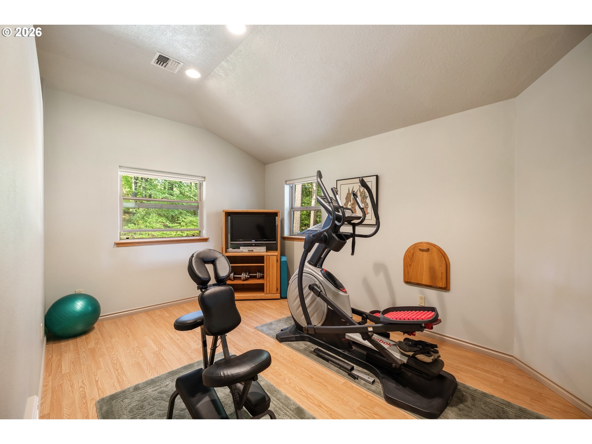 9491 Cook-Underwood Road Underwood, WA 98651 - Photo 35 of 46 a view of workspace with gym equipment