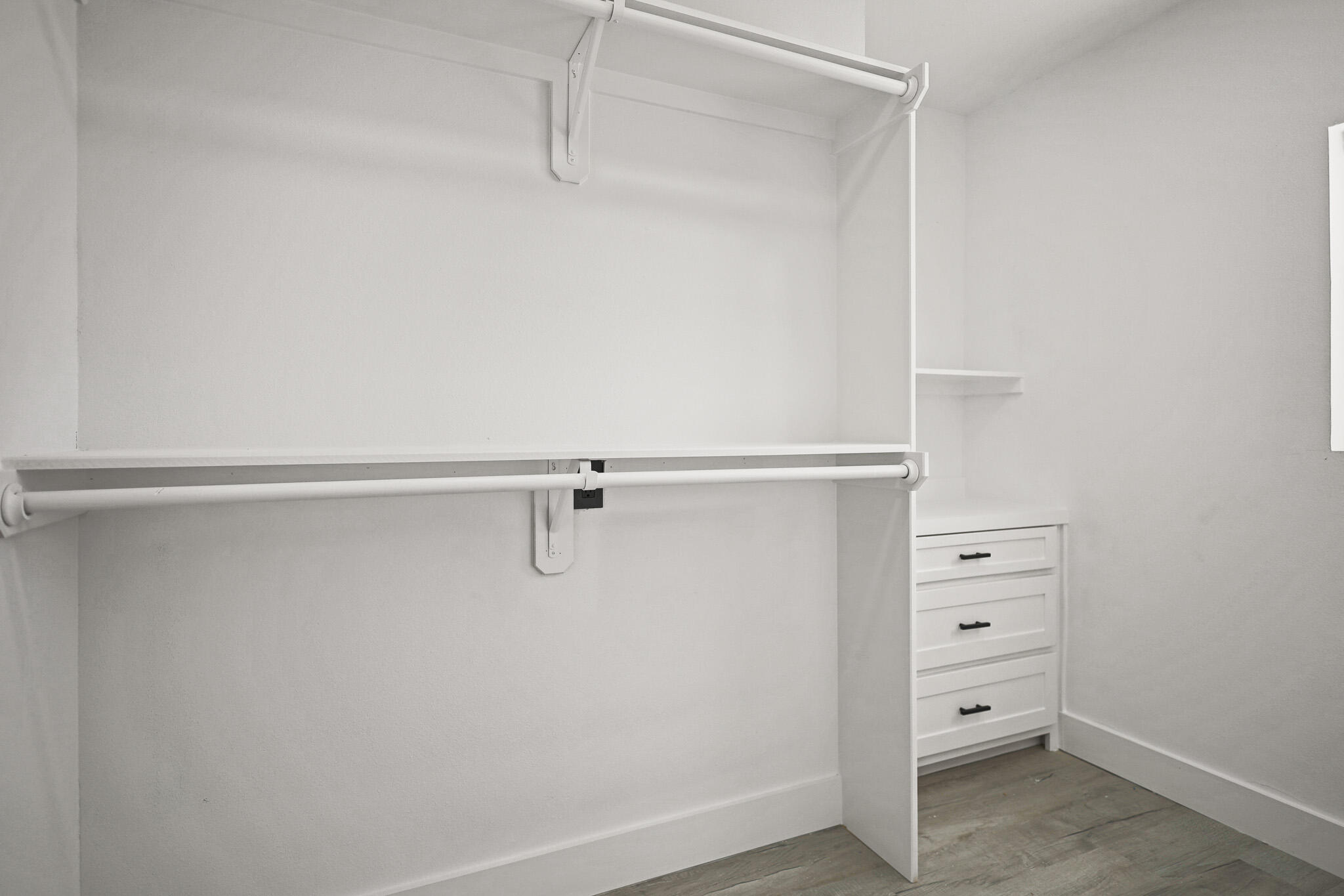 5512 45th Street Lubbock, TX 79414 - Photo 16 of 30 a view of an empty walk in closet