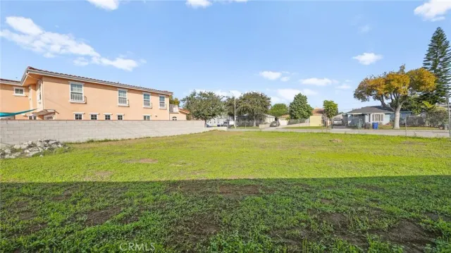a view of an ocean and a building
