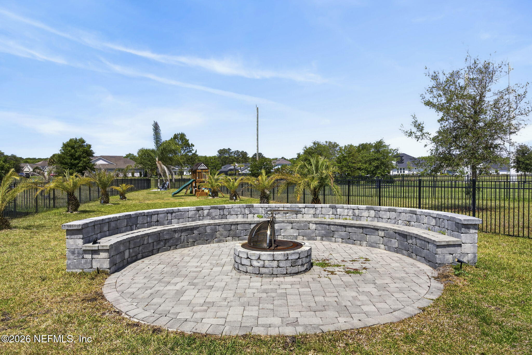 237 Cedarstone Way St. Augustine, FL 32092 - Photo 42 of 44 Back Yard - Fire Pit