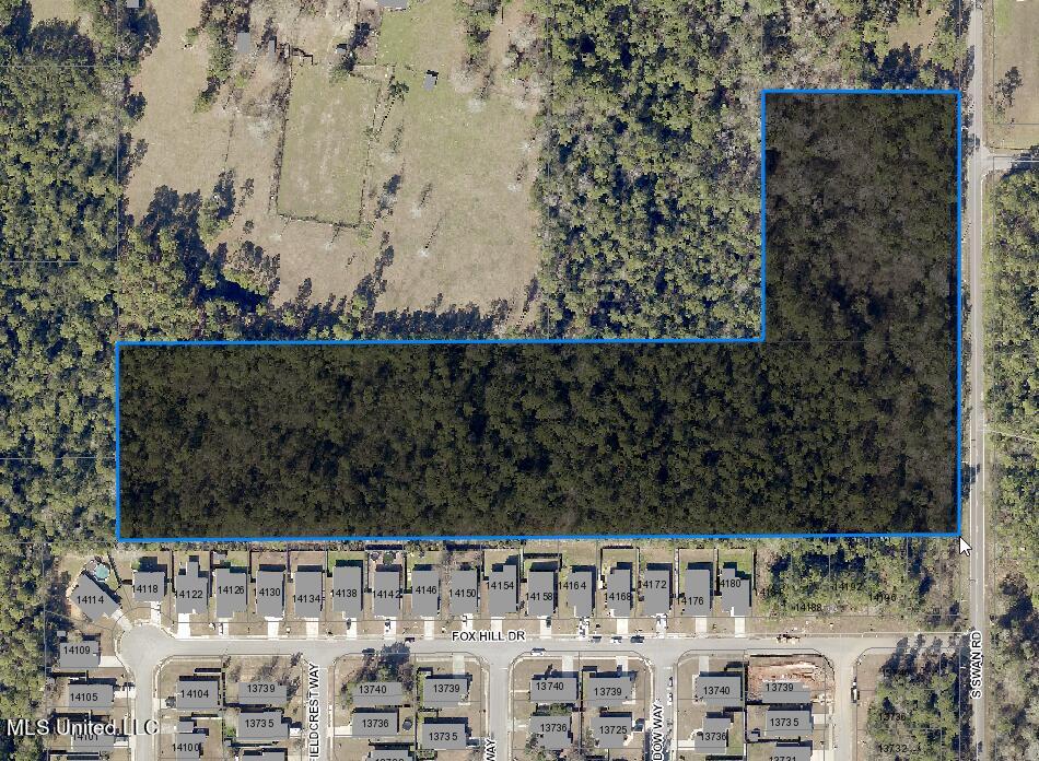 South Swan Road Gulfport, MS 39503 - Photo 3 of 16 CombinedAerial2Parcels