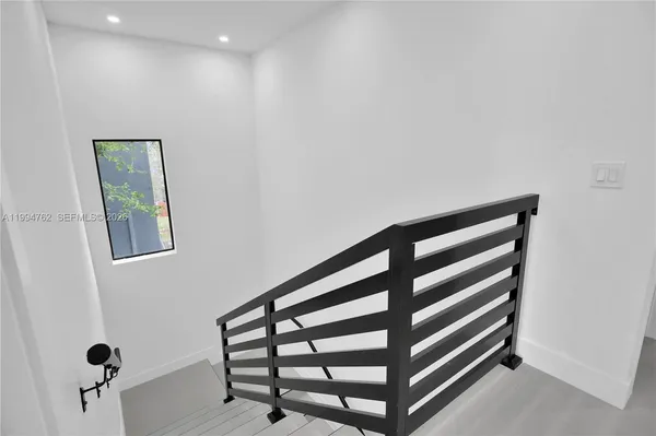 a view of a entryway of a house