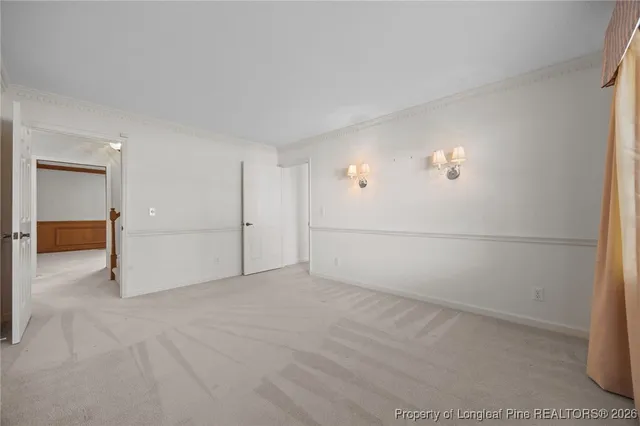 a view of empty room