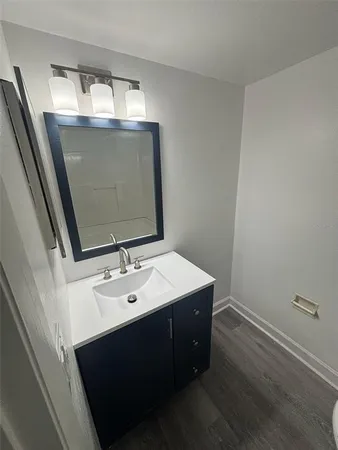 a view of swimming pool with outdoor seating and yard