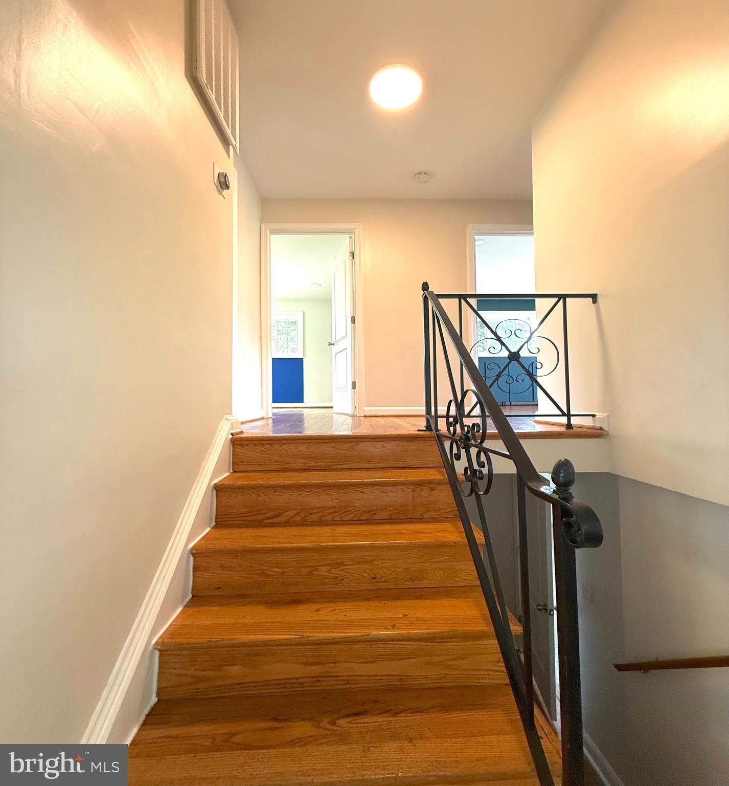3514 May Street Silver Spring, MD 20906 - Photo 11 of 33 a view of entryway and hall with wooden floor