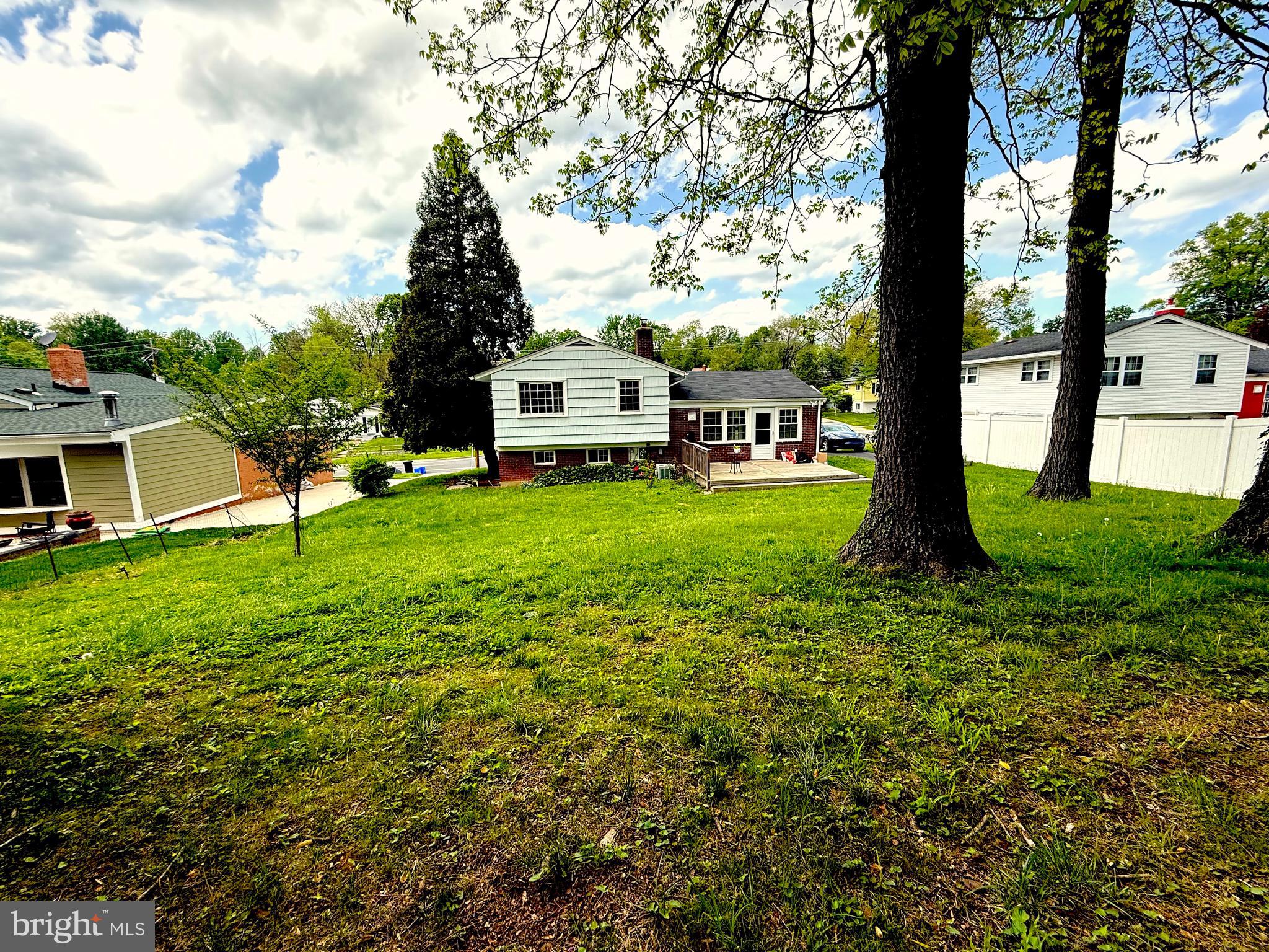 3514 May Street Silver Spring, MD 20906 - Photo 30 of 33 a view of a house with a yard porch and sitting area
