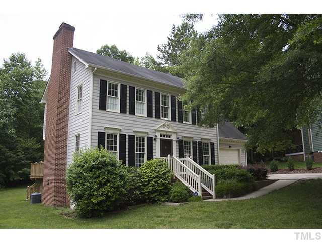 21 Swallows Ridge Court Durham, NC 27713 - Photo 3 of 25 a front view of a house with a yard
