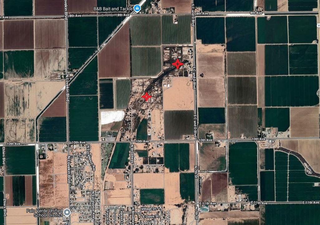 9481 North Broadway Blythe, CA 92225 - Photo 2 of 2 an aerial view of houses with outdoor space