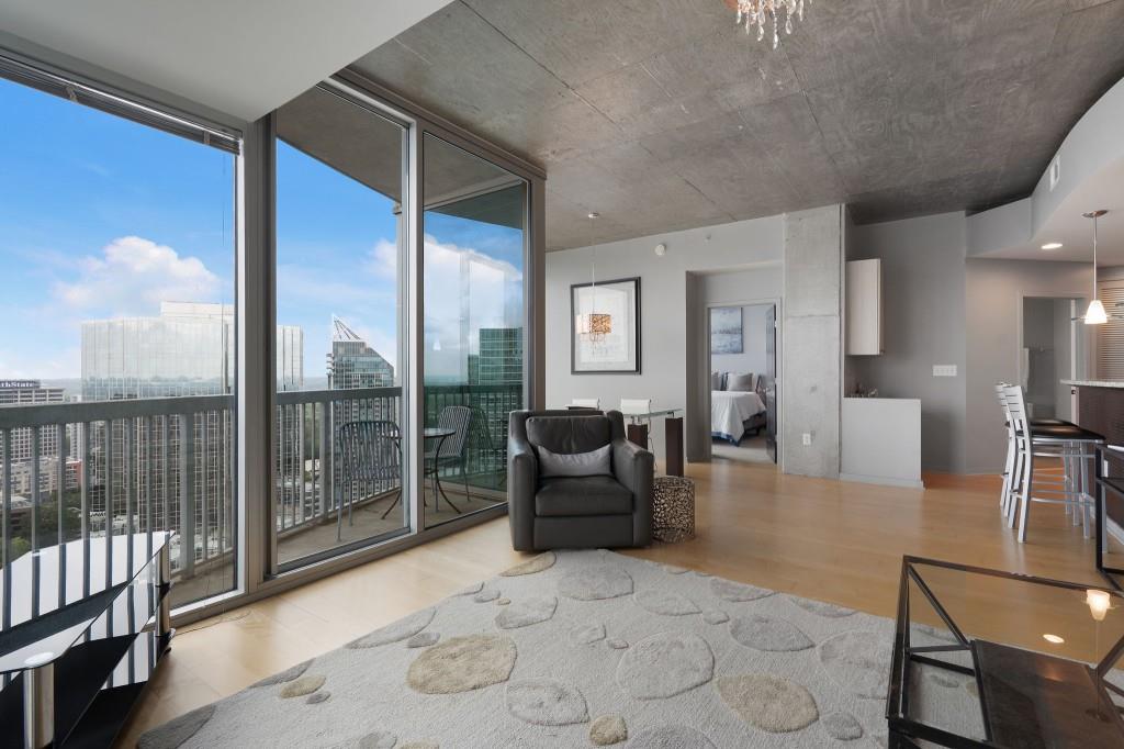 3324 Peachtree Road Northeast, Unit 2918 Atlanta, GA 30326 - Photo 10 of 27 a living room with furniture