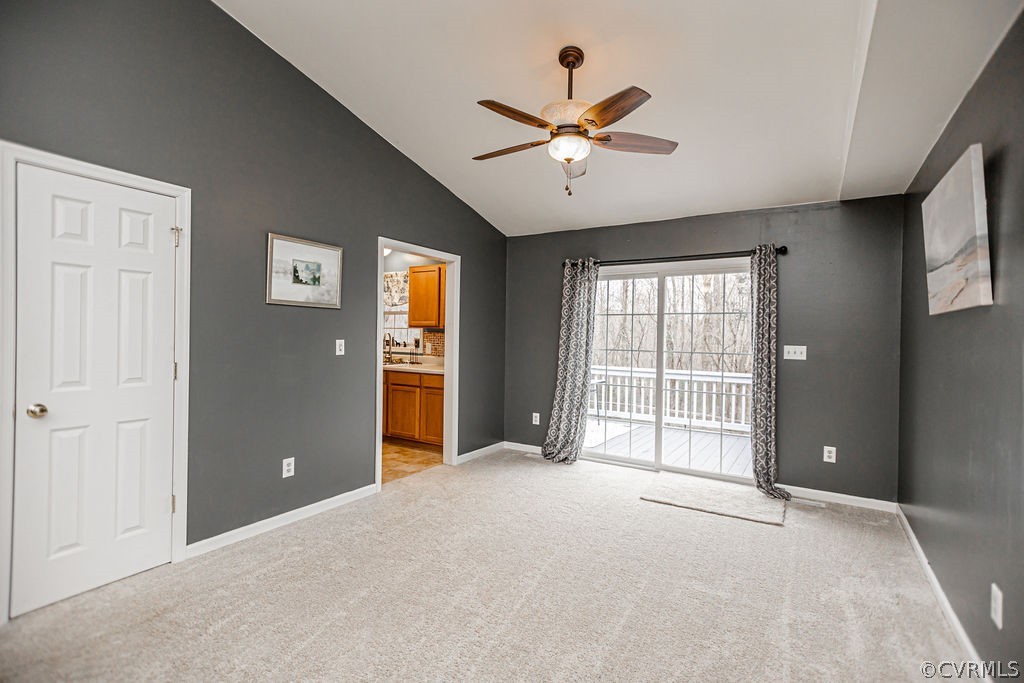 1595 Scuffletown Road Rice, VA 23966 - Photo 11 of 49 a view of a livingroom with a ceiling fan and window