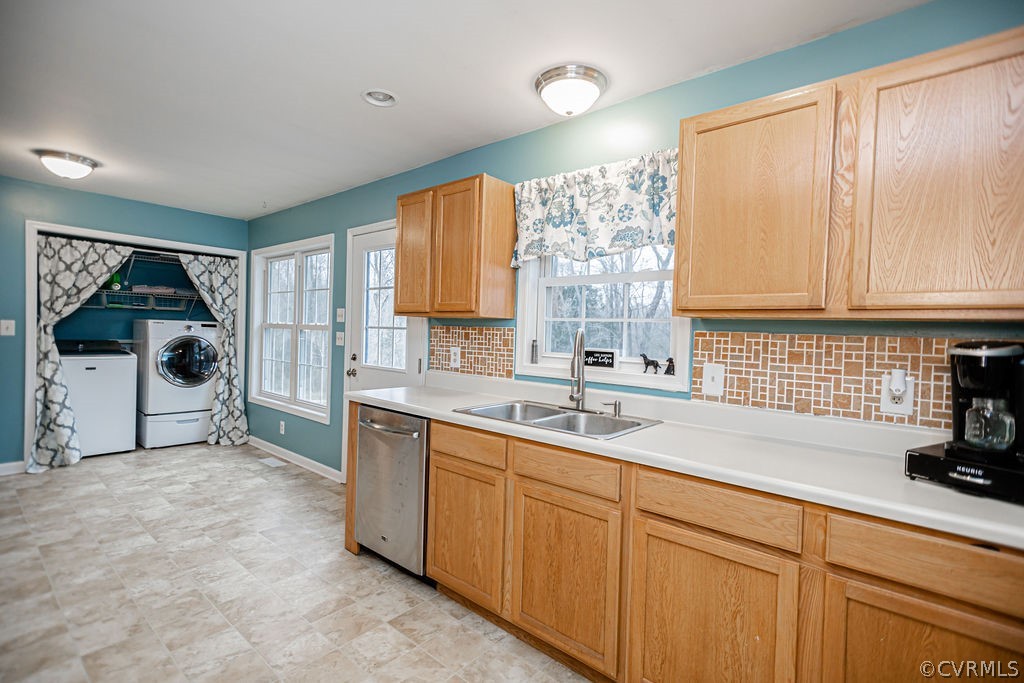 1595 Scuffletown Road Rice, VA 23966 - Photo 15 of 49 a kitchen with a sink cabinets and window