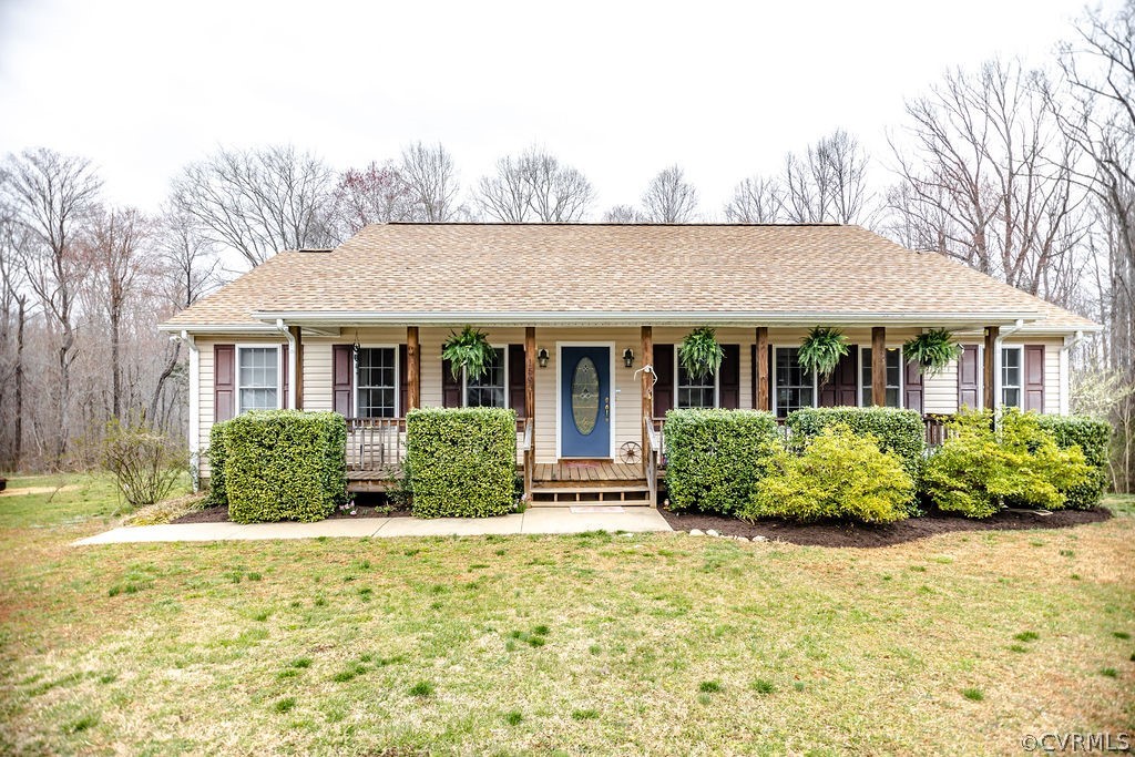 1595 Scuffletown Road Rice, VA 23966 - Photo 2 of 49 a front view of a house with a yard