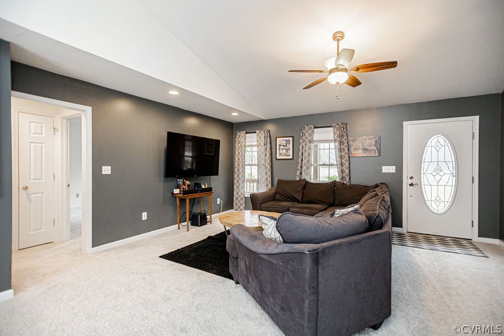 1595 Scuffletown Road Rice, VA 23966 - Photo 4 of 49 a living room with furniture a ceiling fan and a window