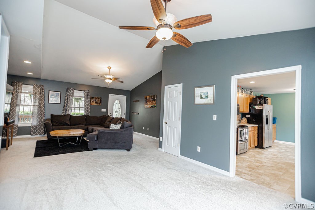 1595 Scuffletown Road Rice, VA 23966 - Photo 8 of 49 a living room with furniture and a chandelier