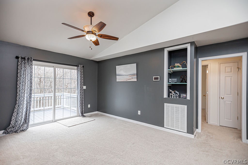 1595 Scuffletown Road Rice, VA 23966 - Photo 10 of 49 a view of an empty room with cabinet and a ceiling fan