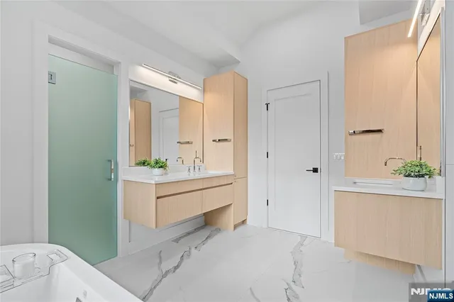 a projector room with furniture