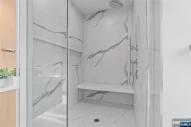 a view of a room with an empty space