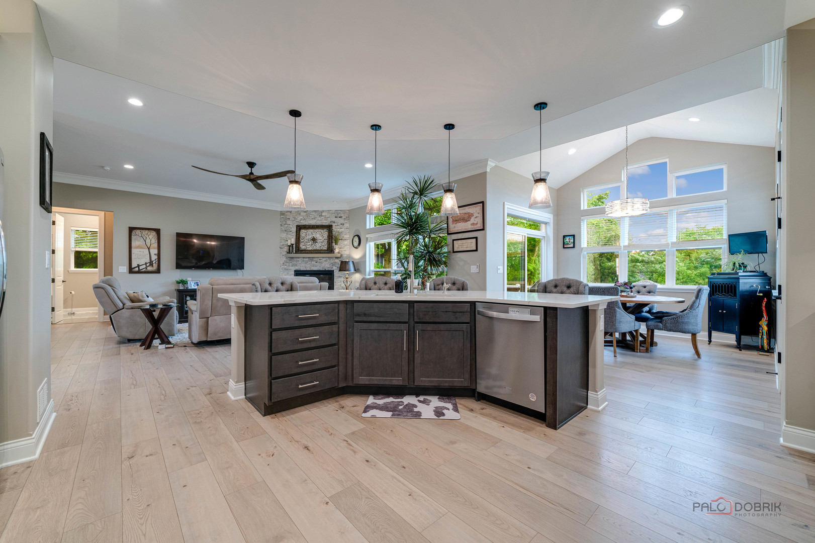 3300 Cornflower Way Spring Grove, IL 60081 - Photo 12 of 34 a kitchen with lots of counter top space and furniture