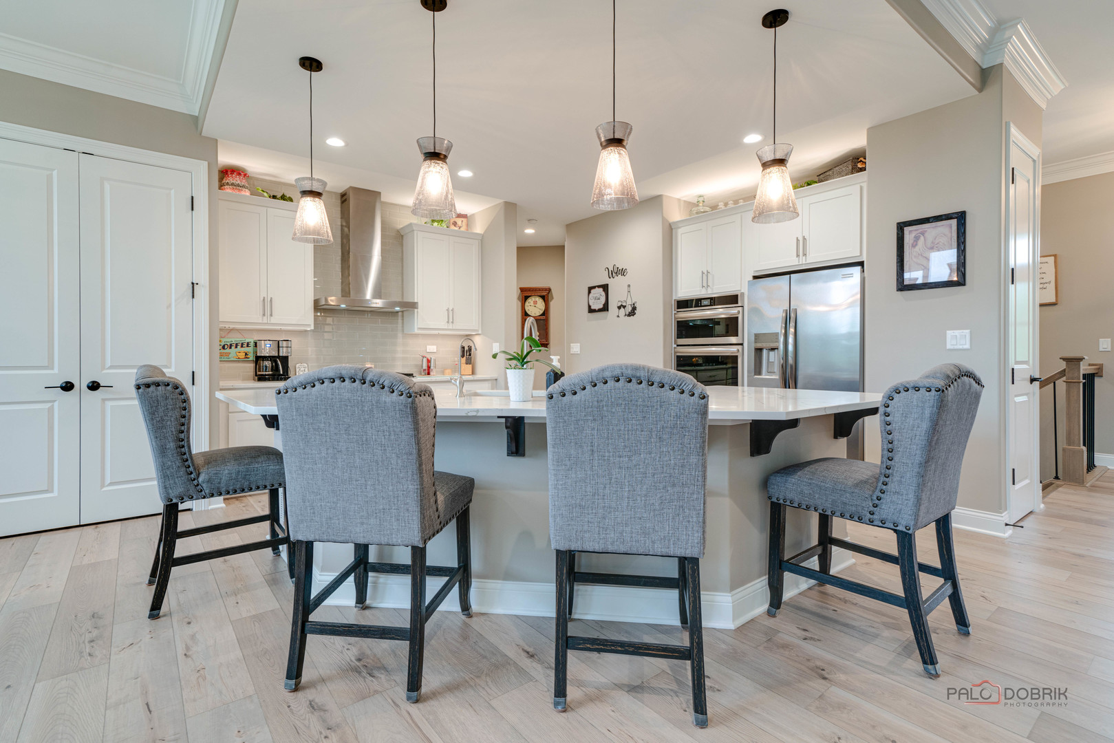 3300 Cornflower Way Spring Grove, IL 60081 - Photo 8 of 34 a view of a a dining room with furniture window and wooden floor