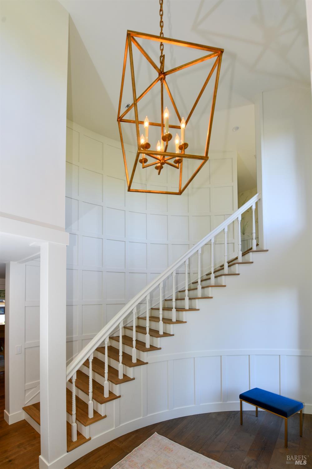 800 Zinfandel Lane St. Helena, CA 94574 - Photo 12 of 24 a view of a hallway with staircase