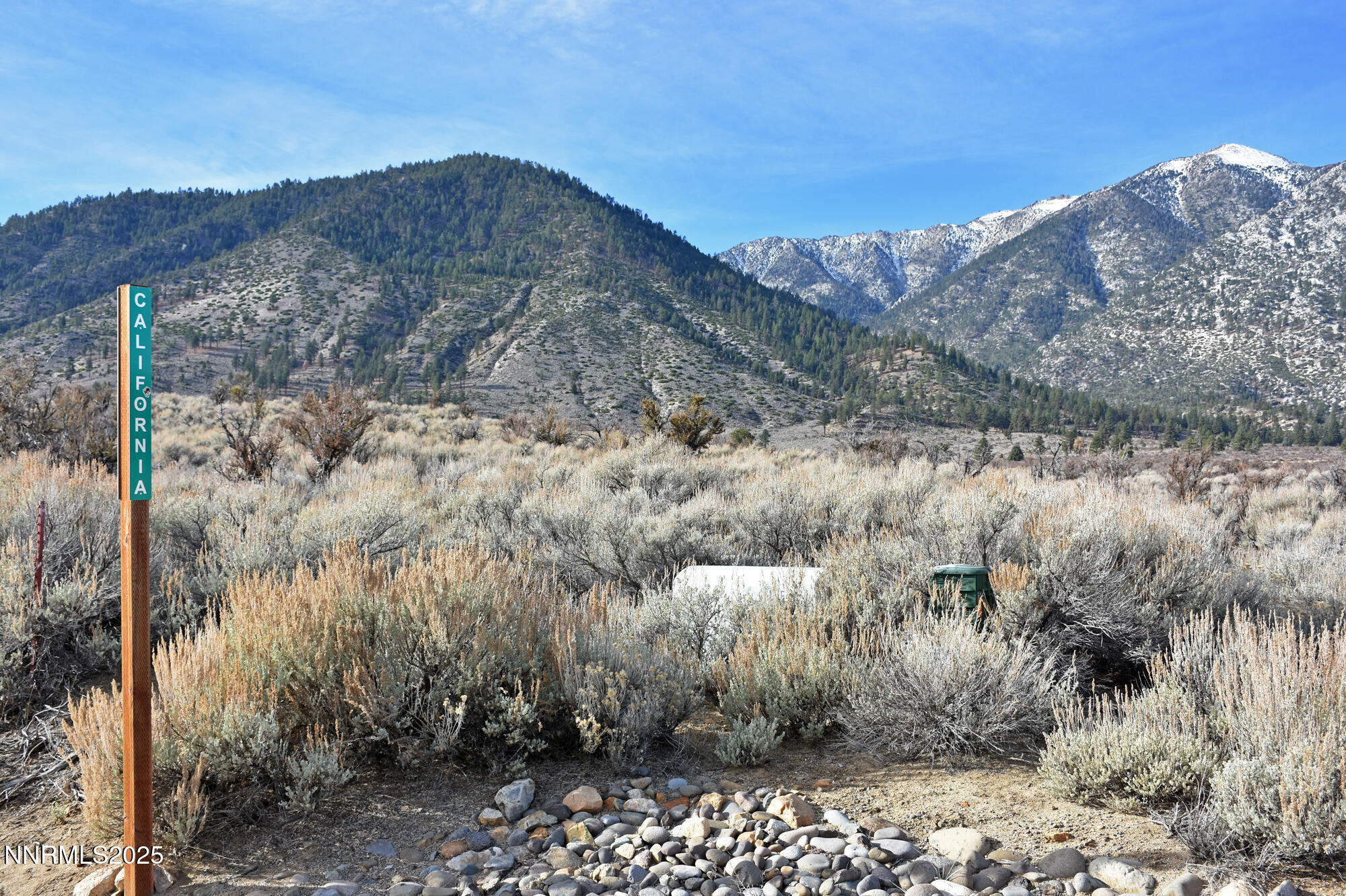 1 Foothill Road Markleeville, CA 96120 - Photo 5 of 23 a view of a dry yard with mountain