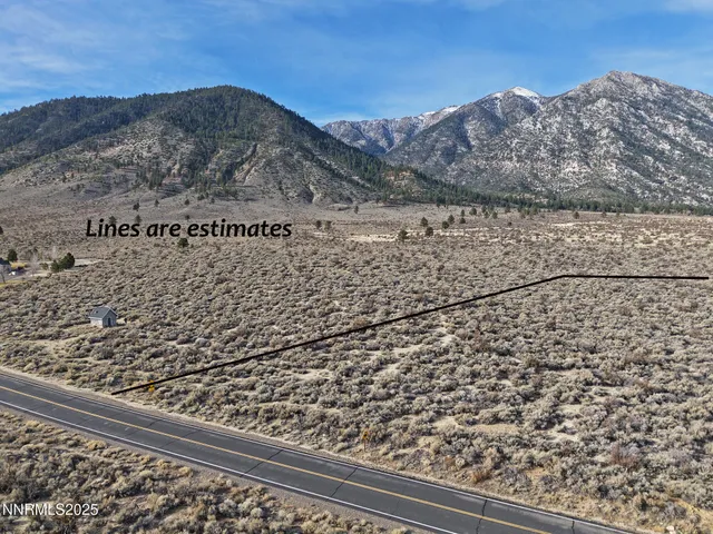 a view of a black gate