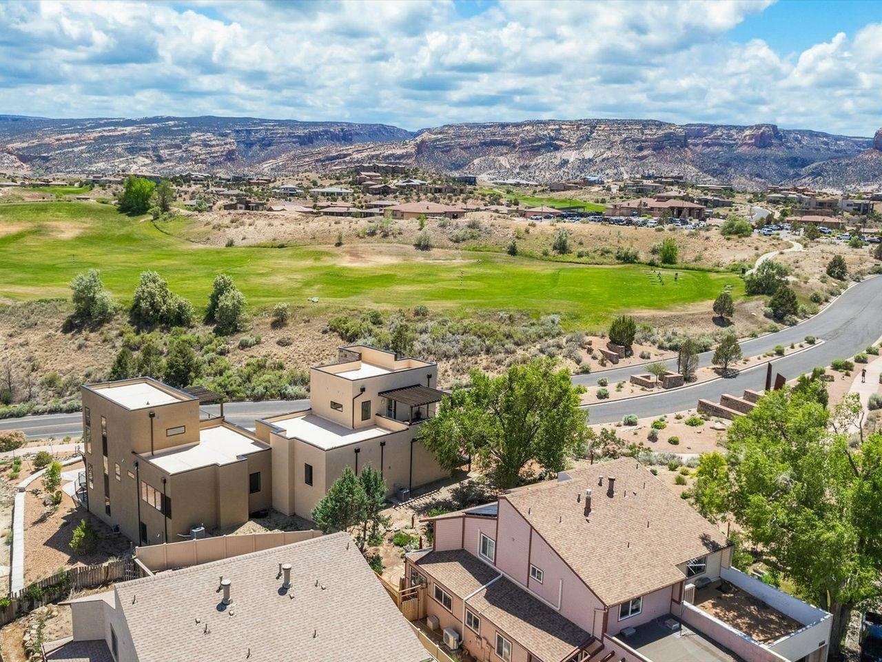365 West Ridges Boulevard, Unit A Grand Junction, CO 81507 - Photo 42 of 42 an aerial view of a house with a garden