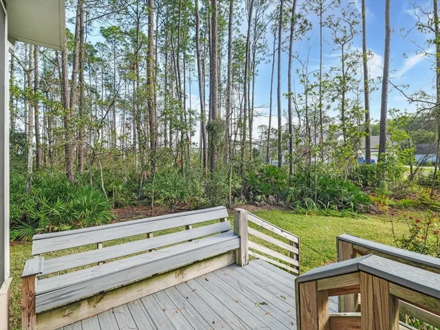 a view of an outdoor space with a lake view