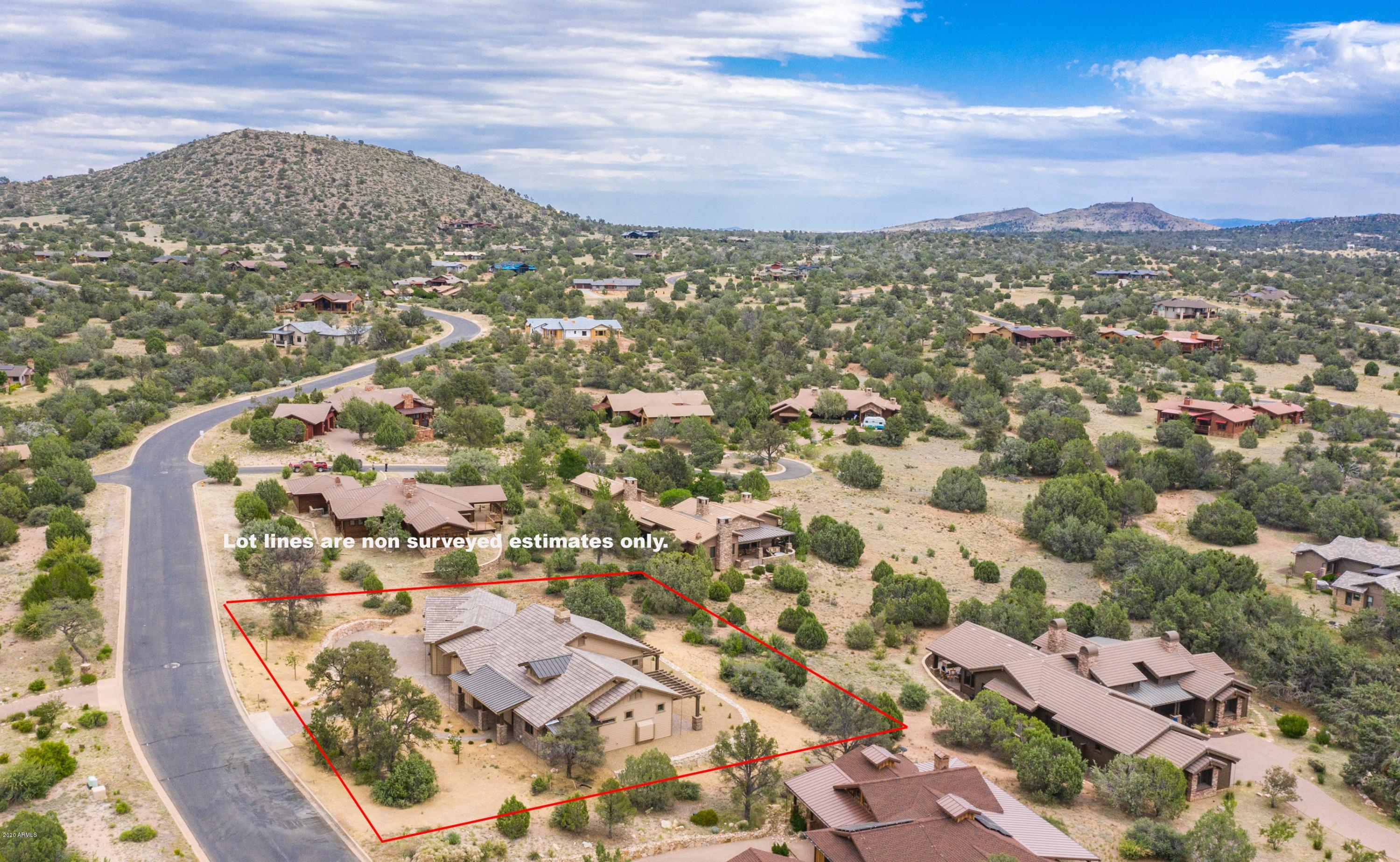 5675 West Three Forks Road Prescott, AZ 86305 - Photo 26 of 47 027_Aerial 2 Lot Lines