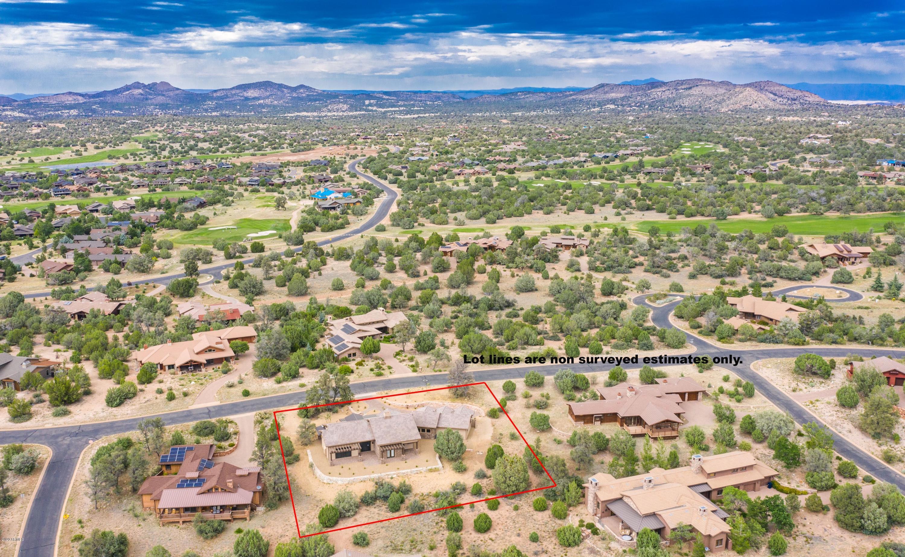 5675 West Three Forks Road Prescott, AZ 86305 - Photo 28 of 47 029_Aerial 4 Lot Lines