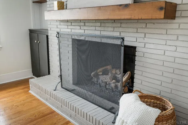 a view of a dining room with furniture and window