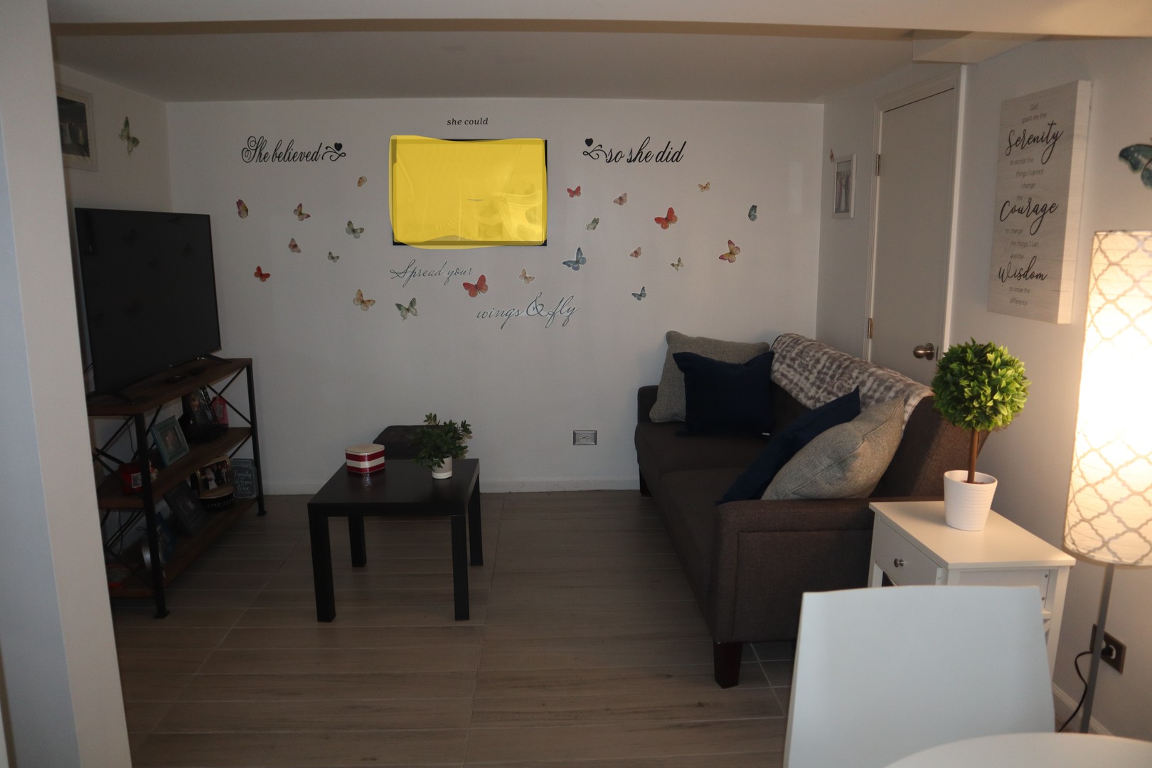 3218 Cuyler Avenue Berwyn, IL 60402 - Photo 13 of 17 a living room with furniture and a flat screen tv