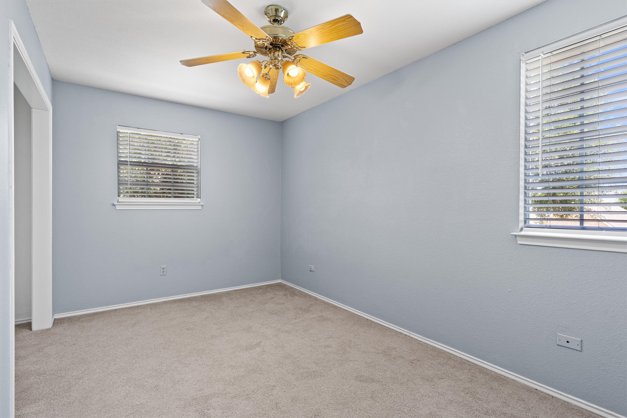 100 Parque Circle Georgetown, TX 78626 - Photo 26 of 39 an empty room with a window and a fan