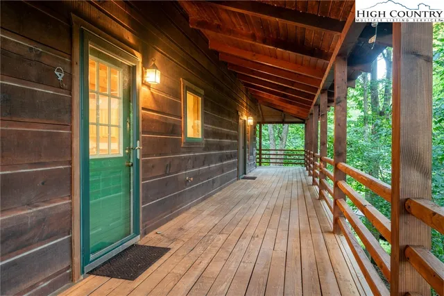 a view of deck with wooden floor and outdoor space