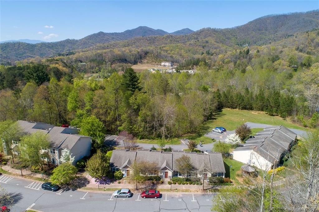 171 North Ridge Point, Unit V2 Sylva, NC 28779 - Photo 6 of 34 an aerial view of a town with couple of houses