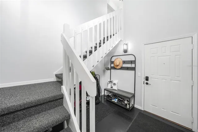 a view of entryway and hall