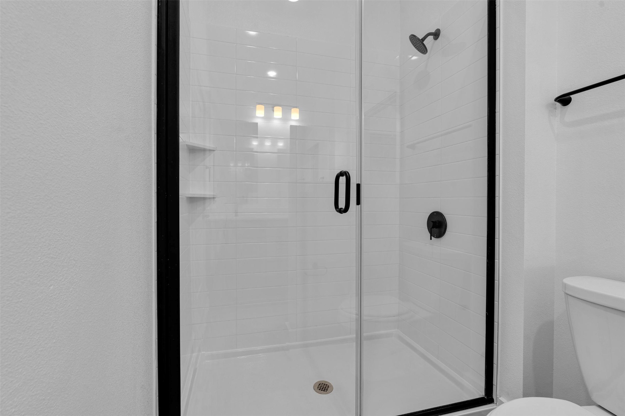 1418 B Forward Drive Little Elm, TX 75068 - Photo 20 of 38 a bathroom with a shower and toilet