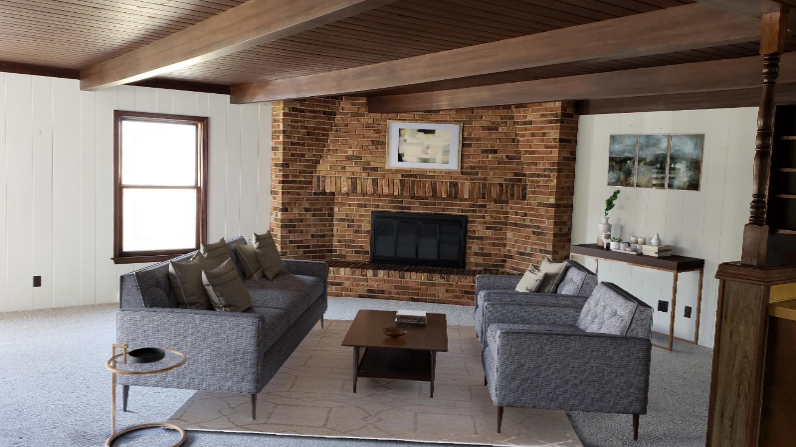 405 North Stone Road Fremont, MI 49412 - Photo 4 of 34 Living room with f[