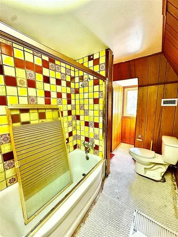 a view of an outdoor space and deck